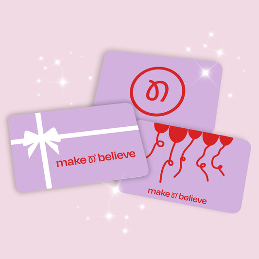 Maken Believe gift cards