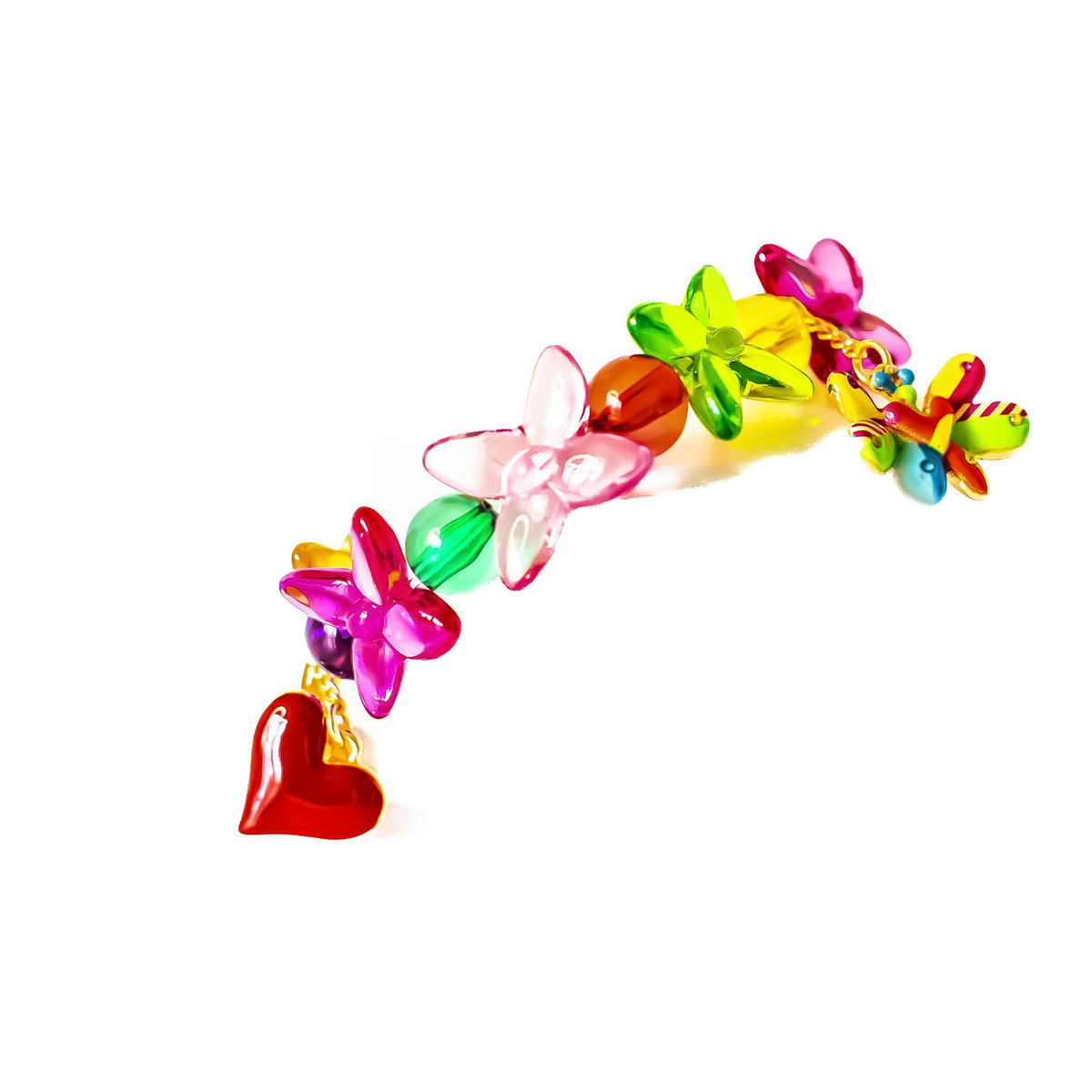 Butterflies and Brushes bracelet