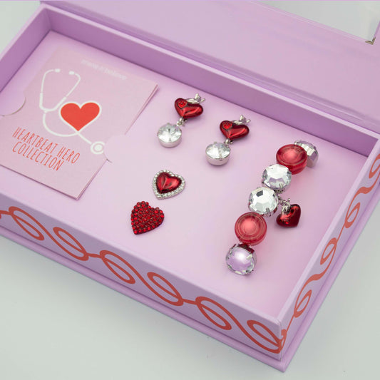 Heartbeat Hero 4-Piece Jewelry Set