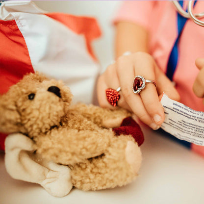 Heartbeat Hero bear rings