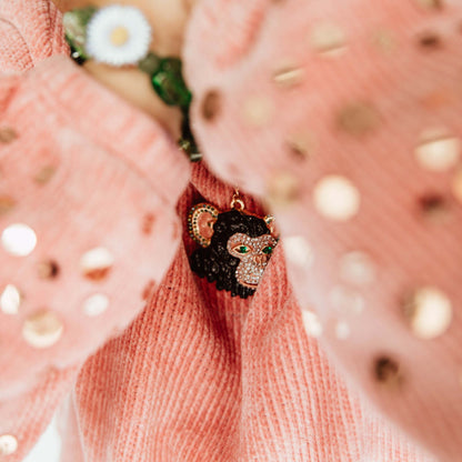 Jungle Gems necklace hidden chimp