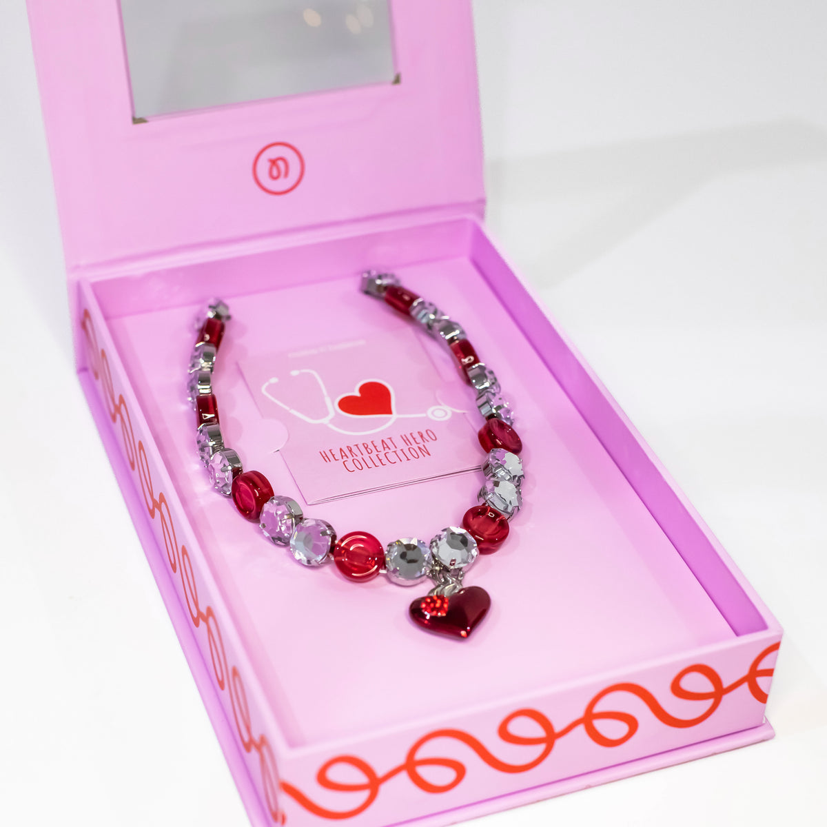 Heartbeat Hero necklace Box