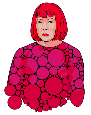 Yayoi Kusama artist
